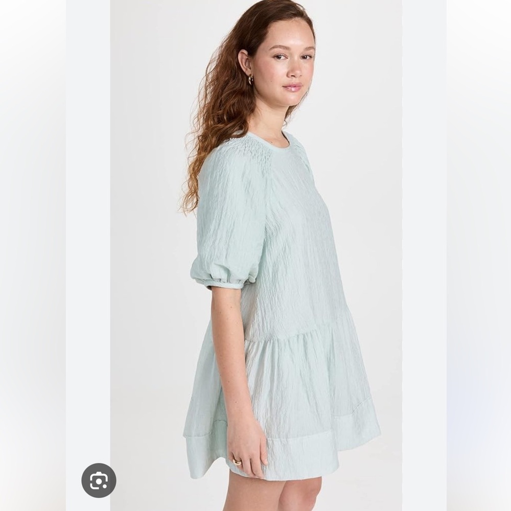 Club Monaco Tiered Cloud Mini Dress - Picture 2 of 8